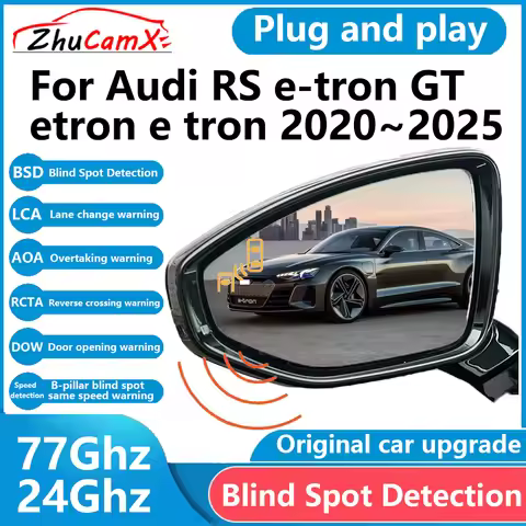ZhuCamX for Audi RS e-tron GT etron e tron 2020~2025 BSD Blind Spot Detection Sensor Radar Driving W