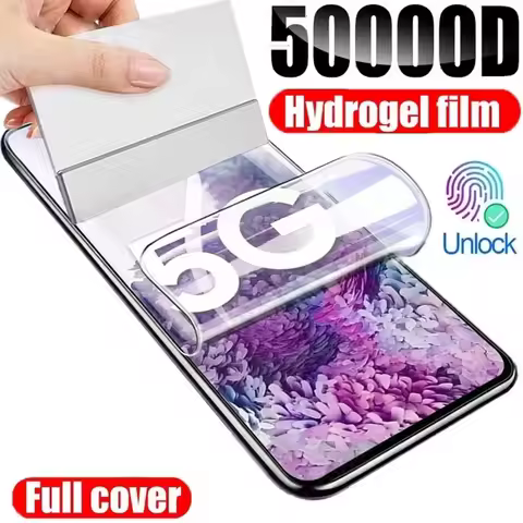 Hydrogel Film For Samsung Galaxy S23 S22 S21 S20 Ultra FE Screen Protector S10 S8 S9 Note 20 10 9 8 