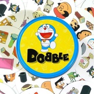 Spot it! DOBBLE 哆啦A夢 嗒寶 觀察反應遊戲 | 親子桌遊 | 派對遊戲 | Spot it! DOBBLE Doraemon Speed & Observation Game | F