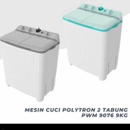 MESIN CUCI POLYTRON 2 TABUNG 9 KG / MESIN CUCI 2 TABUNG NEW SERIES