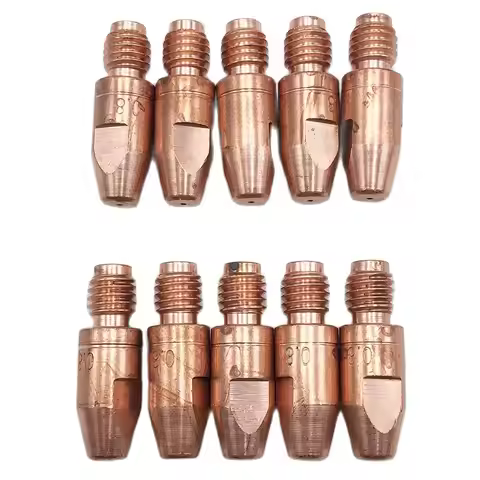 10 pieces Contact Tip M8 x 30 MB 36 KD 36KD 400 401 500 551 MIG Welding Torch 501D MB501 140.0114 14