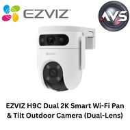 EZVIZ H9C Dual 2K Smart Wi-Fi Pan & Tilt Outdoor Camera (Dual-Lens)