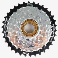 Freewheel Megarange 7 Speed SPROCKET OXO Thread 13 - 34T 4.8 SPROCKET 14 - 34T