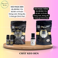 Magic Glue eyelash extension Glue, black magic Glue set of 2 bottles of 3ml/bottle, dries in 1-2 sec