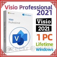 Microsoft Visio 2021/2019/2016 專業版 買斷型 Visio Project Professional ESD Lifetime