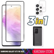 2 INC PACKAGE 1 Tempered Glass SAMSUNG A73 5G 2022 Anti-Scratch Glass