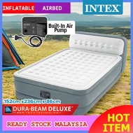 Intex 64448 1.52M Inflatable Luxury Comfort Deluxe Queen Size Sleep Air Bed Mattress Inflatable Air Air Bed Mattress