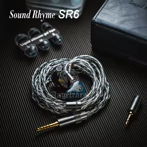 Sound Rhyme SR6 1DD + 2BA + 2PD+ 1BC Driver Multi-Driver In-Ear Monitor Hybrid Driver Wired Earphone