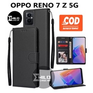 HP Case Flip Wallet OPPO RENO 7 Z 5G Premium Leather Flip Wallet Case/Mobile Wallet Case