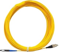 HAIZHI MU-FC Singlemode Fiber Optic Patch Cable, Length from 1 to 100 Meters, 9/125 um(15m 5pcs)