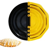 4-dalam-1 Tortilla Sealer & Crimper（10+8+6+4 Inci），Tortilla Sealer boleh tanggal，Taco Tortilla Crimp