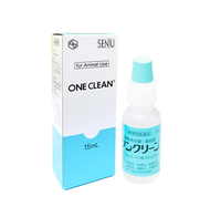 千壽製藥 - ONE CLEAN 寵物用消炎及清潔眼藥水 15ml (貓狗寵物適用) (平行進口)(使用期限:2027年12月31日)