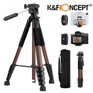K&F Concept KNF 75 inch Camera Tripod Monopod Lightweight Portable Travel Outdoor DSLR Tripods for C