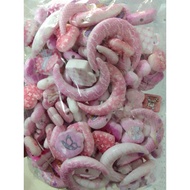 Mixed pink beads 1 pound