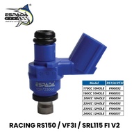 FUEL INJECTOR RS150/VF3I/LAGENDA115 FI V2 170CC 10HOLE/180CC 10HOLE/200CC 10HOLE/220CC 12HOLE/230CC 