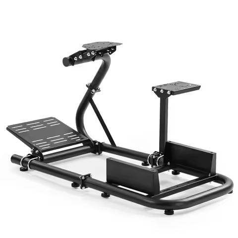 Logitech G29/G920 and Thrustmaster TX/T500RS/T300RS Compatible Adjustable Round Tube Racing Cockpit