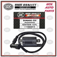 IGNITION PLUG COIL - BENELLI/ KEEWAY - DORADO 250/ BLACK KNIGHT 250 (NK)