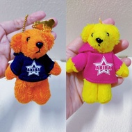 Preloved soft toy SKC61/ keychain Akira Live Tour 2012 B0111 Yellow Teddy Bear THE REVOLUTION 2014 A
