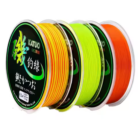 150M Super Strong Monofilament Camouflage Rope High Abrasion Resistance Nylon Coating Fishing Line S