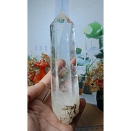 Crystal Stone Clear Quartz Point Polish Bottom Uncut HQ (4)
