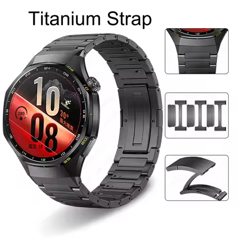 Titanium Strap for HUAWEI Watch GT6 Pro /GT7 Pro 46mm, 22mm Replacement Watchband Smart Accessorie