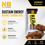 N8 REAL ENERGY BAR DOUBLE CHOCOLATE CHIP ENERGY BAR Running Cycling Sport Workout Marathon Halal Exp