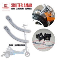 RMB Gear Lengkung Sparepart Skuter Anak untuk skuter anak pedal injak HP RMB Vita-T 1 buah Skuter An