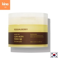 Equalberry Collagen Glow Up Gel Toner Pads 60 Sheets