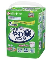 日本喜舒樂成人輕柔紙尿褲 (薄裝) (大碼) (22片/包)