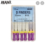 D Finders Mani root canal probe brooch (6 pieces)