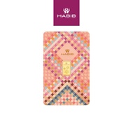 HABIB 2.5g 999.9 Gold Bar (Anyaman) RESIT ORI HABIB Manufactured By LBMA Goods Delivery Refiner