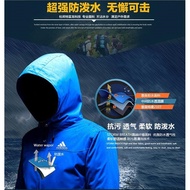 Ready StockUnisex Jacket Waterproof Waterproof Outdoor Men Jaket Motor Breathable Windbreaker Men Ja