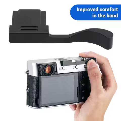 Camera Thumbs Up Grip Aluminium Alloy Camera Hot Shoe Thumb Rest Support Holder for X100V X100F XE3 