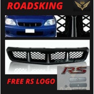 [ FREE RS LOGO ] HONDA CIVIC EK 1999 FRONT BUMPER GRILL ABS MATERIAL