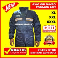 Jas Hujan AXIO Original 100 Ukuran XXXL Anti Bocor Bahan Tebal Jas