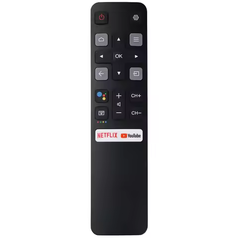 New Original RC802V FNR1 Voice Remote Control For TCL Android 4K Smart TV Netflix YouTube 49P30FS 65