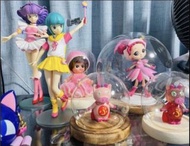 每款$299-699 小魔女doremi 日本卡通 飛天少女豬事丁我係小忌廉 洋娃娃 玻璃瓶 懷舊玩具