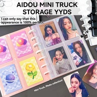 Singer Album Square Grid DIY Polaroid Storage Collection Small Card Album Small Card Collection