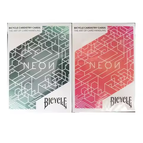 Bicycle Neon Playing Cards DeckUSPCC Poker Card Games Magic Tricks for Magician