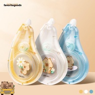 FAVORITEGOODS 3Pcs/Set Coating Tape, Flip Design Capybara Correction Tape,  Silent Large Capacity 60