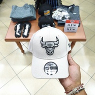 Hat new era 39THIRTY Chicago Bulls Stone Grey Original