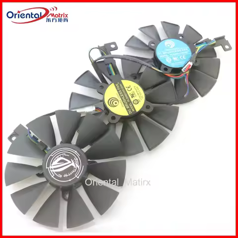 New 87mm PLD09210S12HH PLD09210S12M Cooling Fan For ASUS Strix GTX1060 OC 1070 1080 GTX 1080Ti RX 48