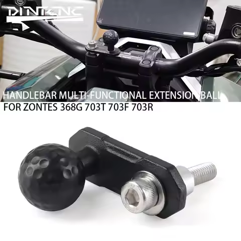 For ZONTES 703T 703F 703R 368G 150X 2026 Handlebar Phone Navigation Bracket Adapter Ball Joint Expan