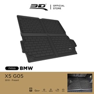 3D Mats ถาดท้ายรถยนต์ BMW X5 (G05) 2019 - 2025 พรมกันลื่น พรมกันนํ้า พรมรถยนต์