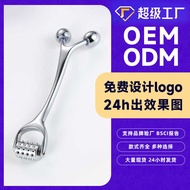Roller Massager Metal face roller with Massage Stick Facial face roller roller Needle Beauty Stick