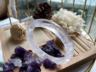 天然白水晶手鐲 福鐲 美人鐲