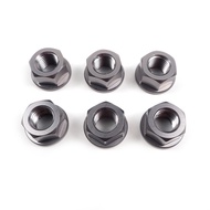 น็อตยึดสเตอร์หลัง CNC ชุดละ6ตัว M8 M10 MT15 MSLAZ R15 V3 R3 MT03 MT07 Z900
