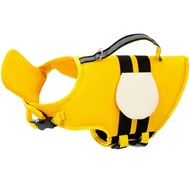 Outdoor Ripstop Floatation Vest Reflective Stripes  Dog Life Jacket Safety Vest For Swimming