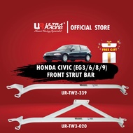 Ultra Racing | Honda Civic (EG 3/ 6/ 8/ 9)/ EJ9/ EK8/ EK9 Type R/ CR-X (Targa Top)/ Intergra DC2 - F