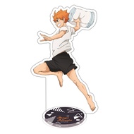 Bandai | Anime Merch Haikyuu!! Volleyball Acrylic Stand Figures Hinata Shoyo Kageyama Tobio Decor Co